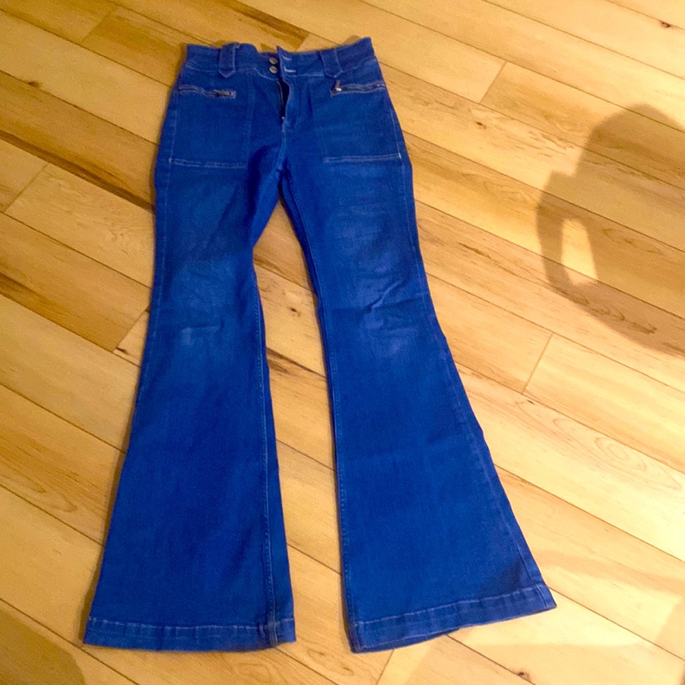 Free people blue jeans